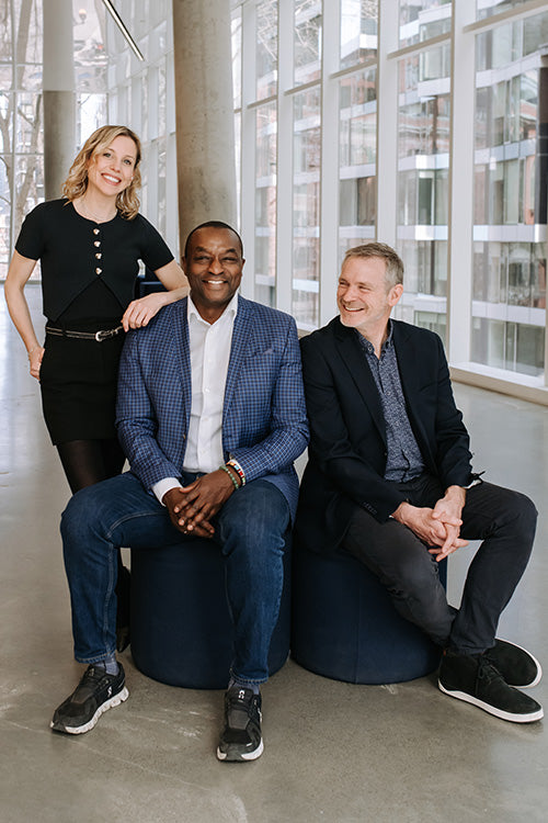 Wils Théagène, Éric Deschênes et Michelle Vaillancourt