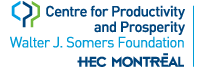 Logo Center of Productivity and Prosperity de HEC Montréal sur fond transparent 
